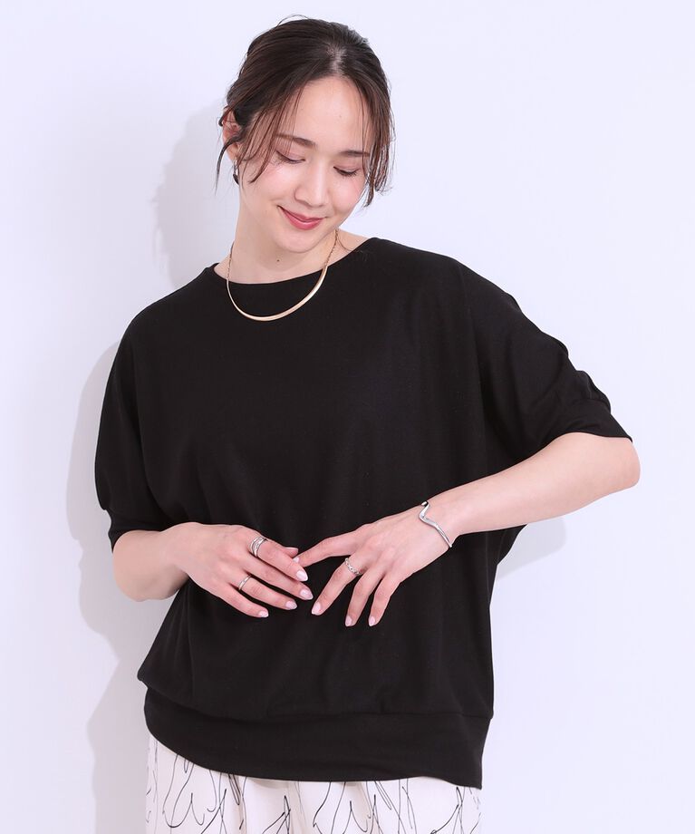 SHOO･LA･RUE「【ひんやり/UVカット】ドルマントップス」|Tシャツ・カットソー|