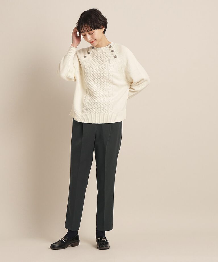 Dessin「【洗える】ドロスト付きテーパードパンツ（XS～L）」|その他|
