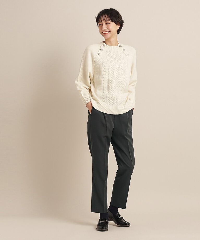 Dessin「【洗える】ドロスト付きテーパードパンツ（XS～L）」|その他|