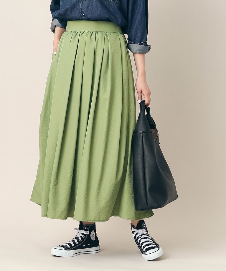 Dessin「【洗える】ワッシャースカート（XS～L）」|スカート|
