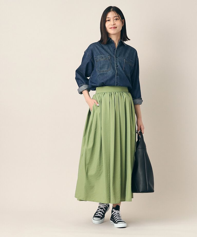 Dessin「【洗える】ワッシャースカート（XS～L）」|スカート|
