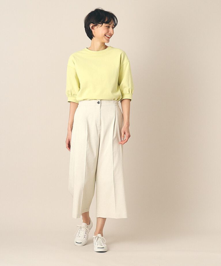Dessin「リネンブレンドクロップド丈パンツ（XS～L）」|その他|