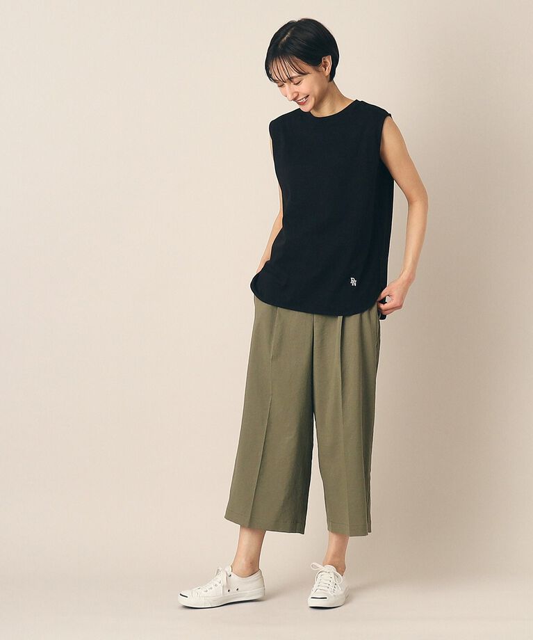 Dessin「リネンブレンドクロップド丈パンツ（XS～L）」|その他|