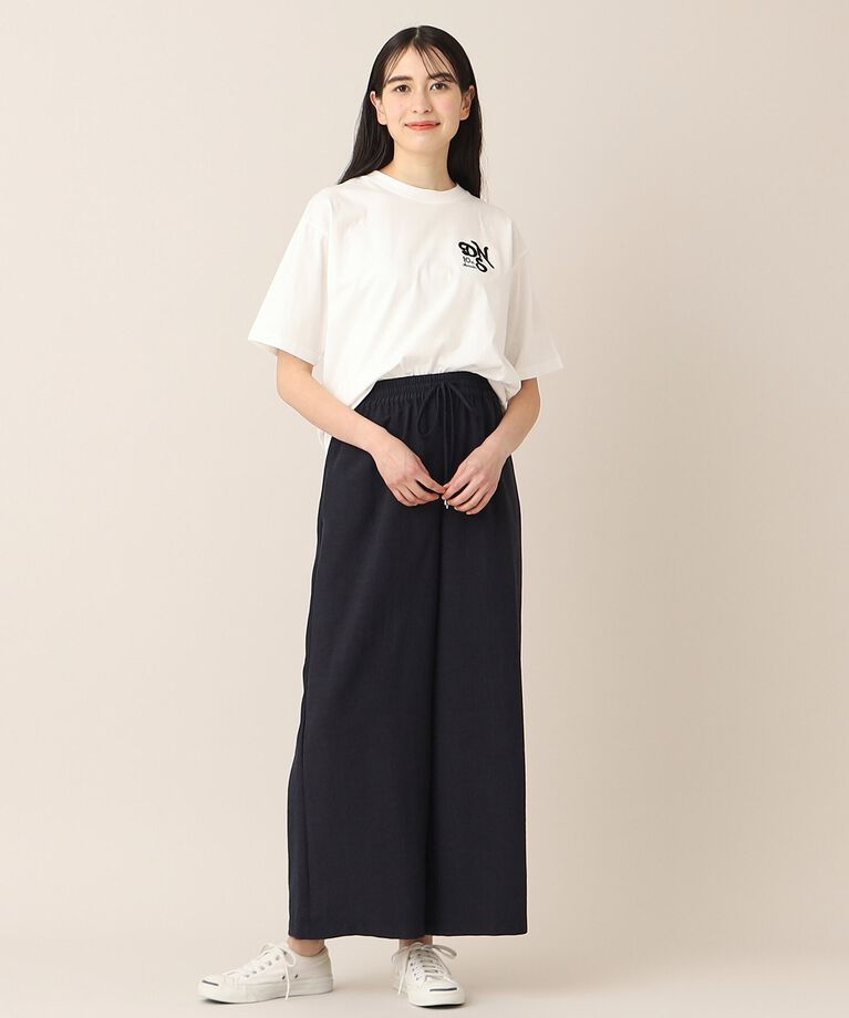 Dessin「【洗える・ウエストゴム】リラックスワイドパンツ（XS～L）」|その他|