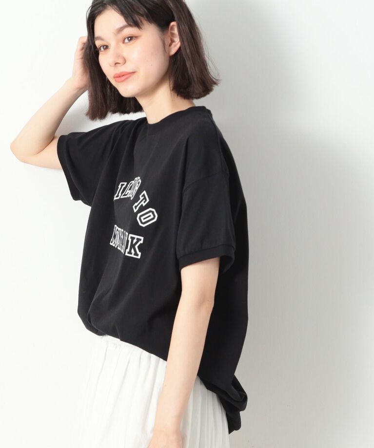 Dessin「【リンクコーデ】ロゴチュニックTシャツ」|Tシャツ・カットソー|