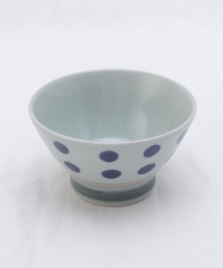 212 KITCHEN STORE「波佐見 くらわんか碗ドット 手ぬぐい付」|食器・キッチングッズ|その他