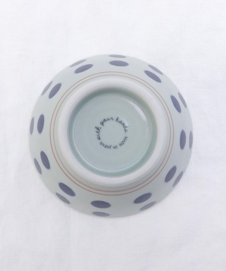 212 KITCHEN STORE「波佐見 くらわんか碗ドット 手ぬぐい付」|食器・キッチングッズ|