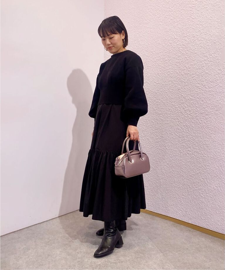 ESPERANZA「スクエアトゥストレッチショートブーツ」|ショートブーツ|