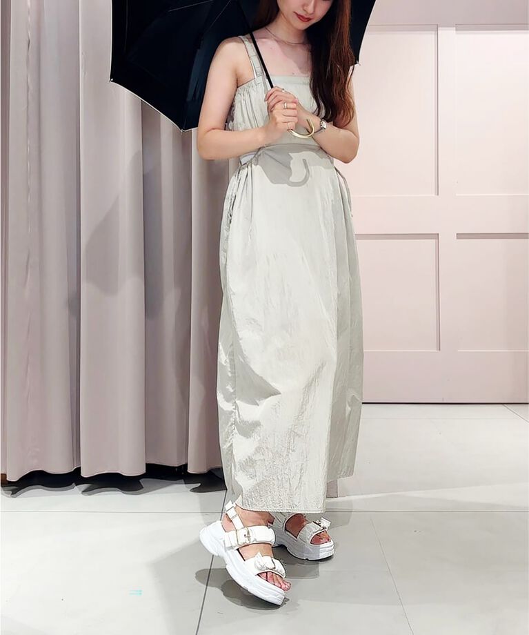 csT&P「厚底クシュクシュベルトスポサン」|サンダル|