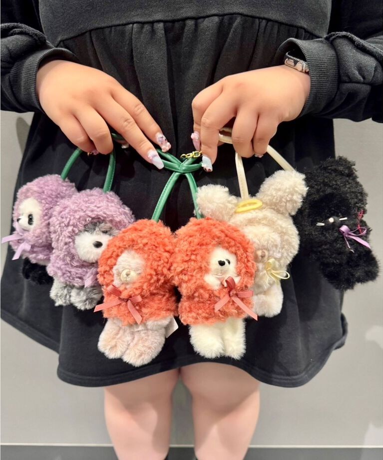Ober Tashe「【推し活グッズ】さくらんぼ推しぬいポンチョキーホルダー」|キーケース|