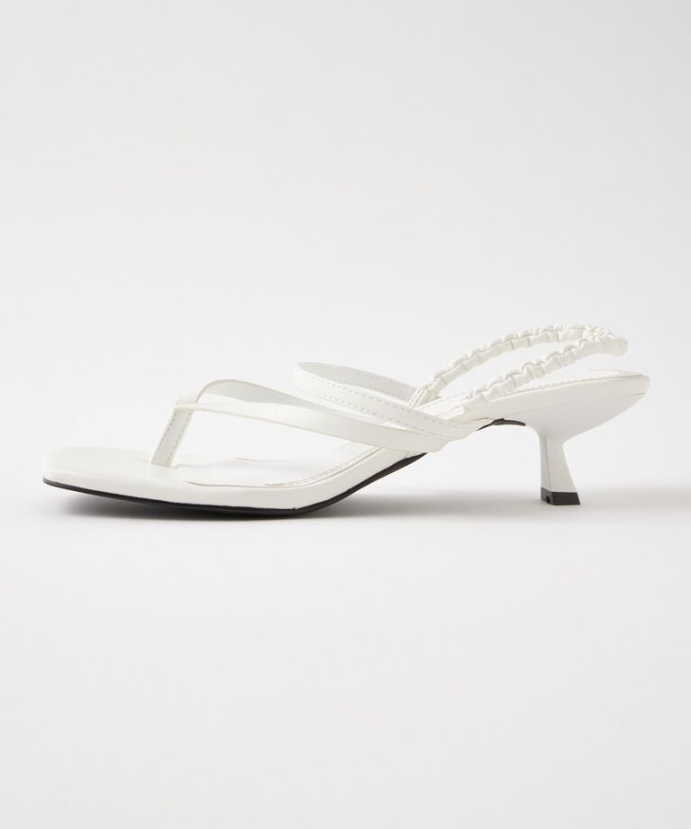 MOUSSY「SHIRRING STRAP TONGS サンダル」|サンダル|