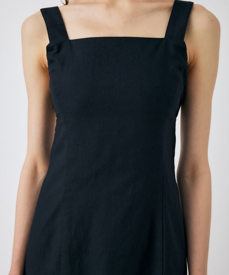 MOUSSY「LINEN COTTON MAXI キャミドレス」|ワンピース|