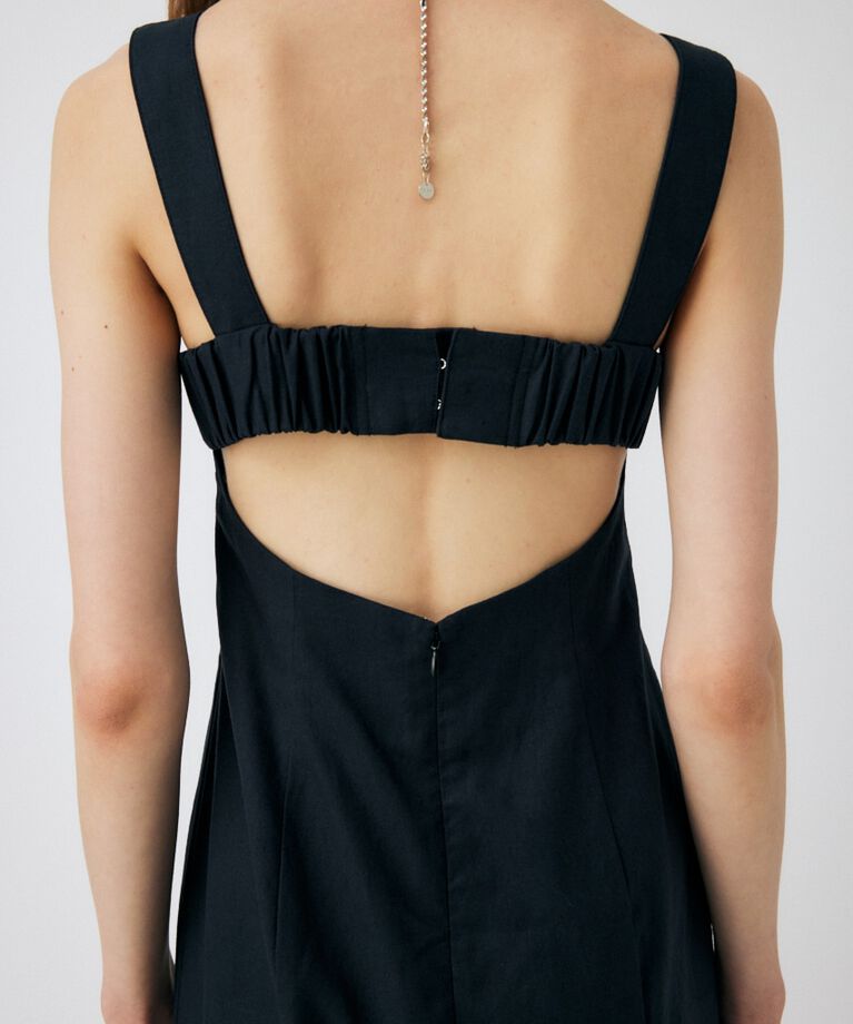 MOUSSY「LINEN COTTON MAXI キャミドレス」|ワンピース|