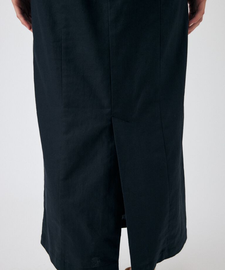 MOUSSY「LINEN COTTON MAXI キャミドレス」|ワンピース|