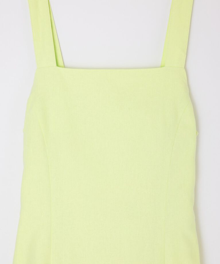 MOUSSY「LINEN COTTON MAXI キャミドレス」|ワンピース|