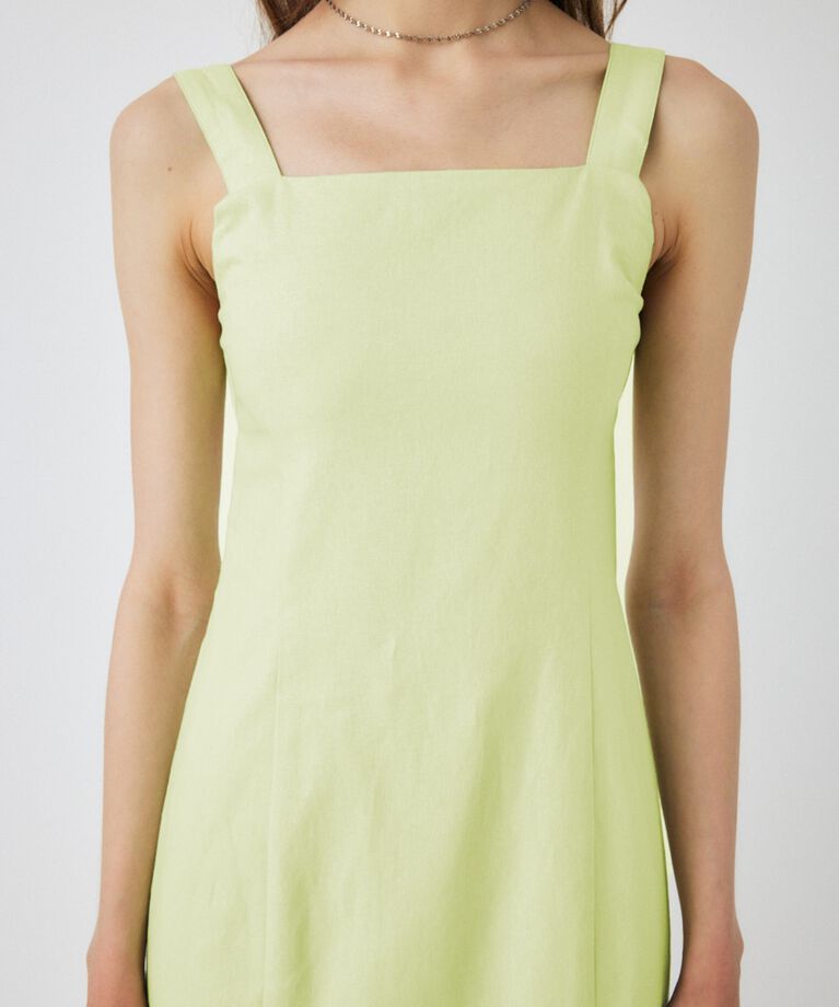 MOUSSY「LINEN COTTON MAXI キャミドレス」|ワンピース|