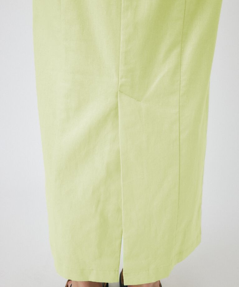 MOUSSY「LINEN COTTON MAXI キャミドレス」|ワンピース|