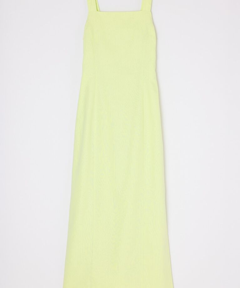 MOUSSY「LINEN COTTON MAXI キャミドレス」|ワンピース|