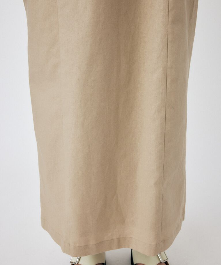 MOUSSY「LINEN COTTON MAXI キャミドレス」|ワンピース|