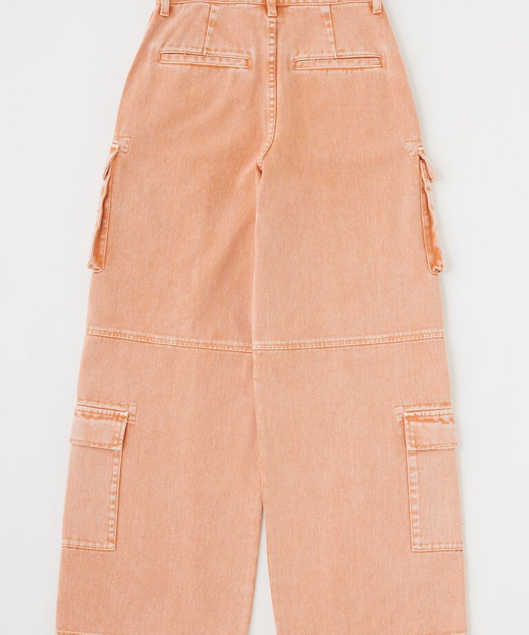 MOUSSY「LOWRISE CARGO STRAIGHT」|デニム|