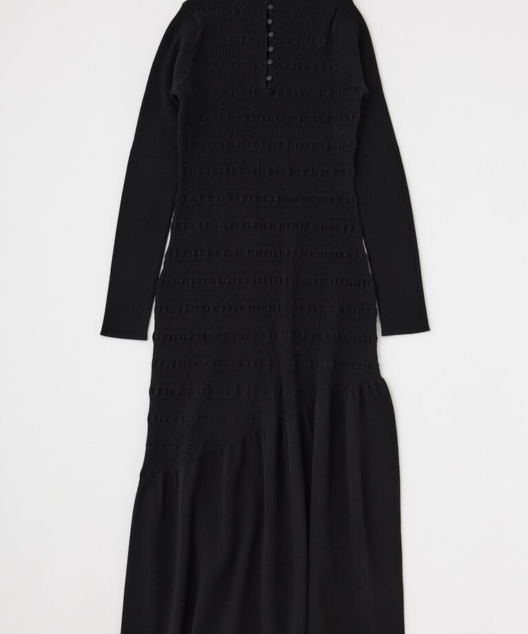 MOUSSY「FLARE HEM KNIT ドレス」|ワンピース|