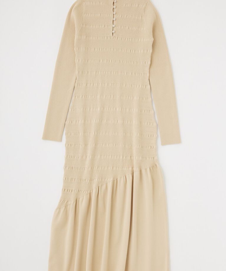 MOUSSY「FLARE HEM KNIT ドレス」|ワンピース|