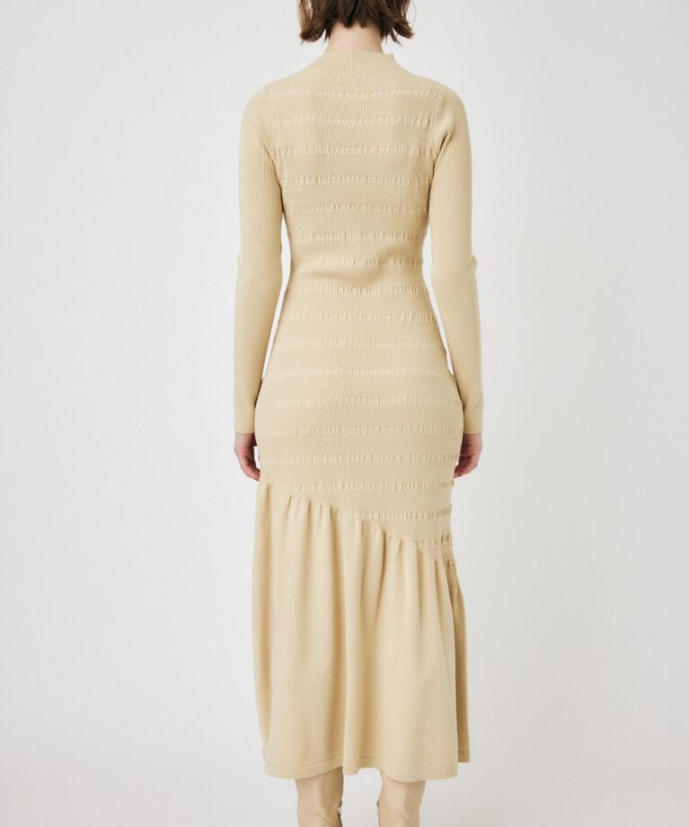 MOUSSY「FLARE HEM KNIT ドレス」|ワンピース|
