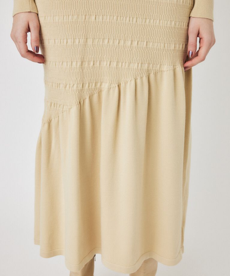 MOUSSY「FLARE HEM KNIT ドレス」|ワンピース|