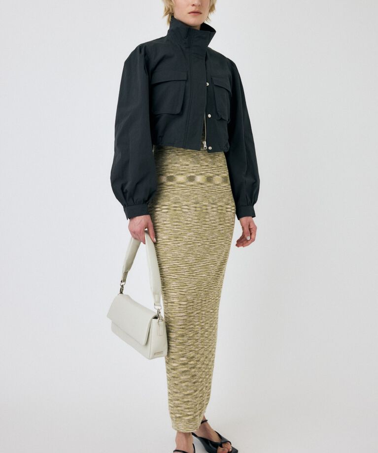 MOUSSY「MULTI COLOR ニットドレス」|ワンピース|