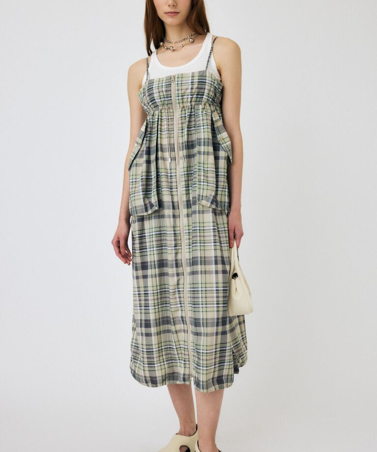 MOUSSY「MILITARY CAMI ドレス」|ワンピース|柄BEG5