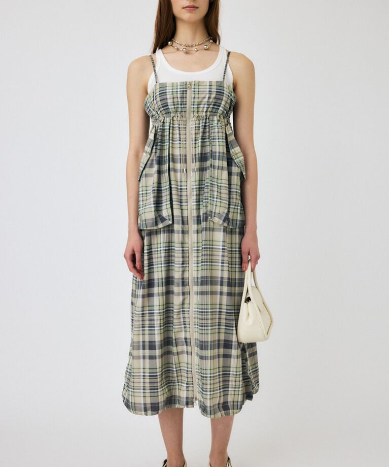 MOUSSY「MILITARY CAMI ドレス」|ワンピース|