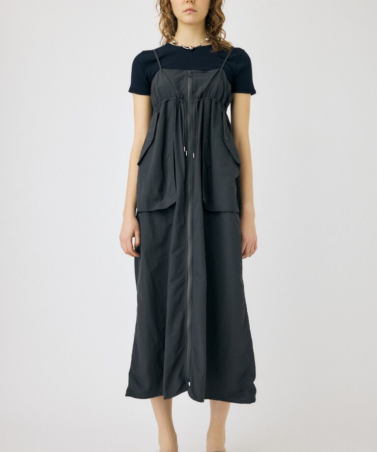 MOUSSY「MILITARY CAMI ドレス」|ワンピース|