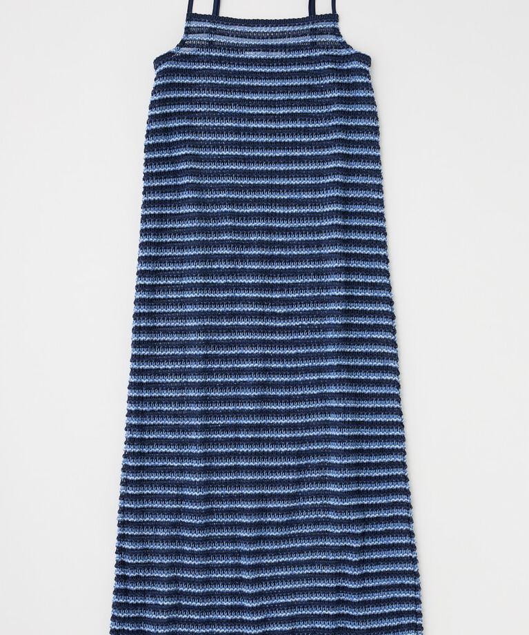MOUSSY「MIX COLOR CROCHET ワンピース」|ワンピース|