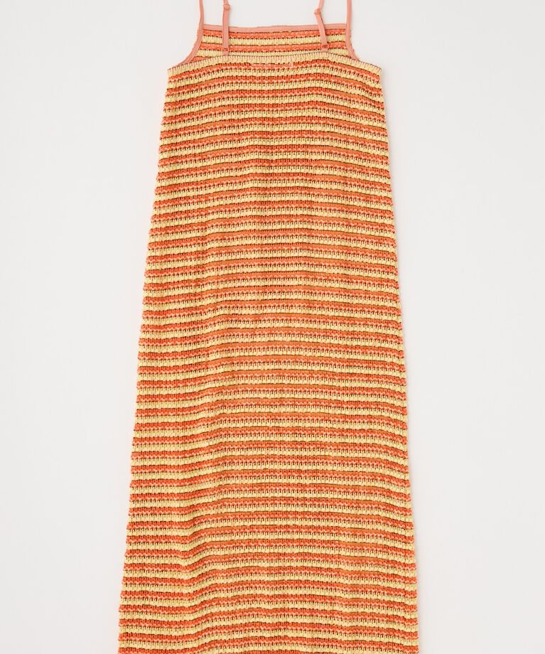 MOUSSY「MIX COLOR CROCHET ワンピース」|ワンピース|