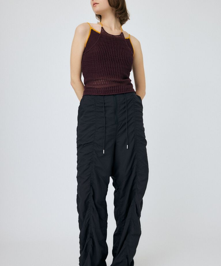 MOUSSY「SHEER MILITARY LOOSE パンツ」|その他|BLK