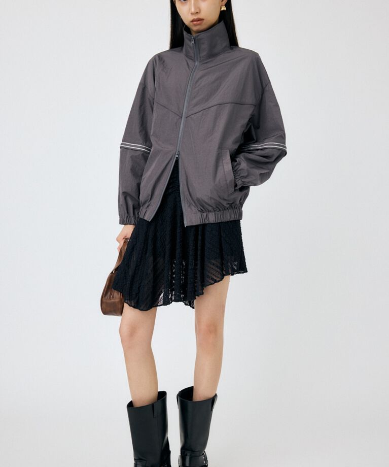 MOUSSY「ASYMMETRIC HEM LACY スカート」|スカート|