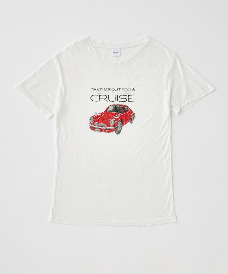 MOUSSY「DAD’S CAR Tシャツ」|Tシャツ・カットソー|