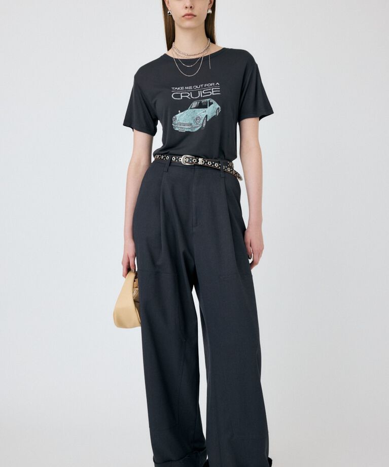 MOUSSY「DAD’S CAR Tシャツ」|Tシャツ・カットソー|