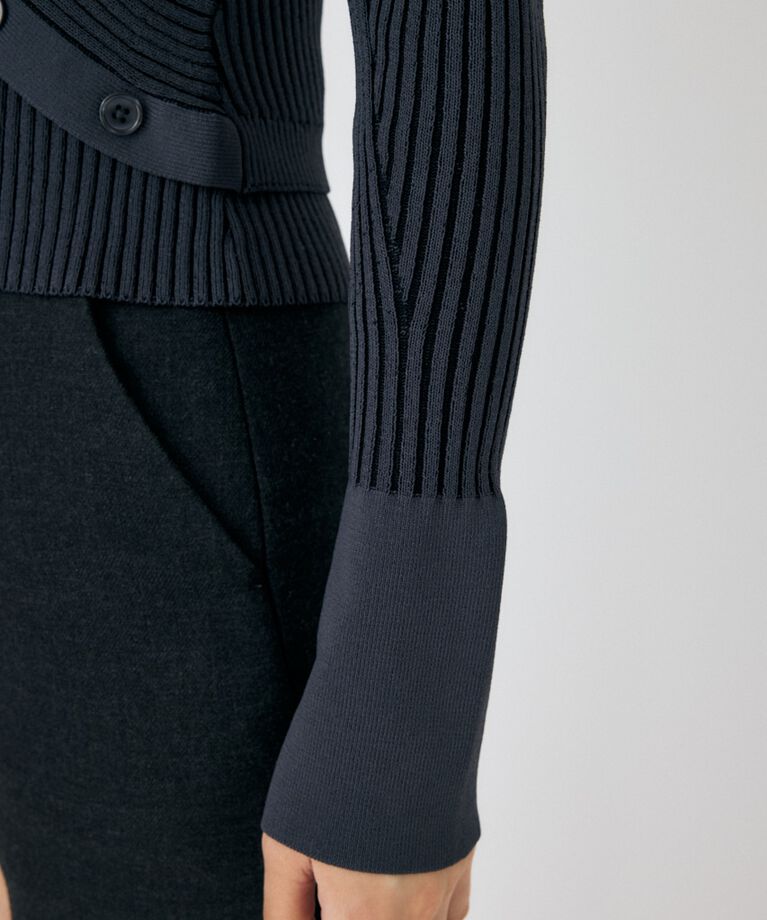 MOUSSY「RIB KNIT カーディガン&キャミ」|ニット・セーター|