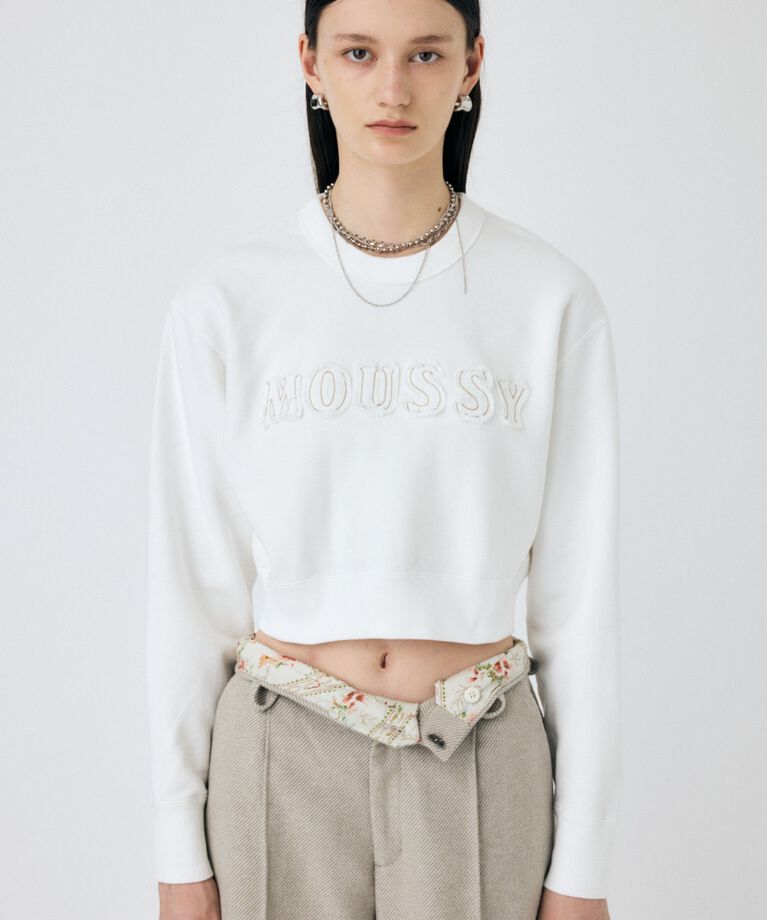 MOUSSY「PATCH DENIM MOUSSY プルオーバー」|パーカー|