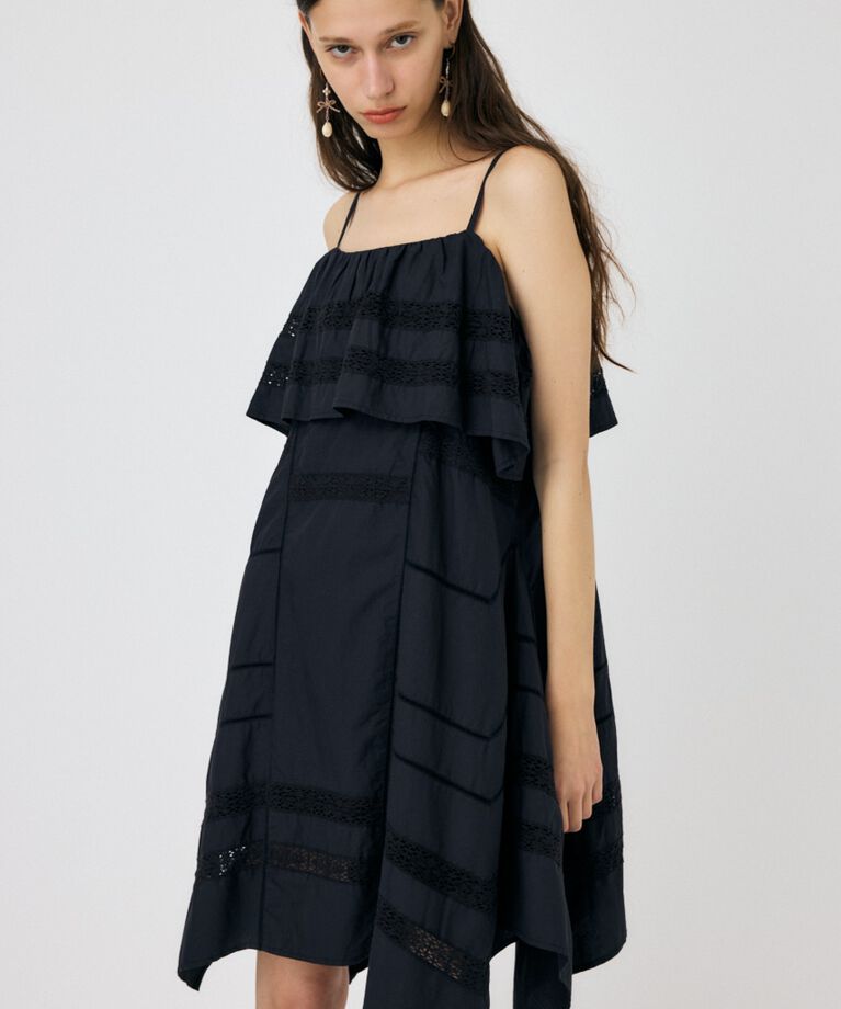 MOUSSY「RUFFLED MINI ドレス」|ワンピース|