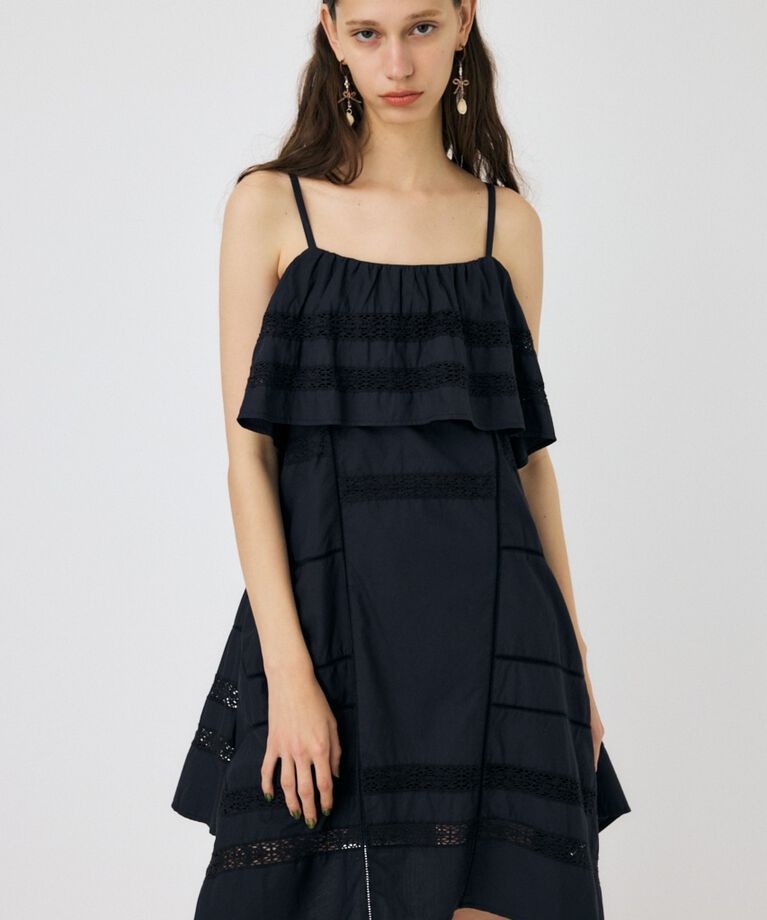 MOUSSY「RUFFLED MINI ドレス」|ワンピース|