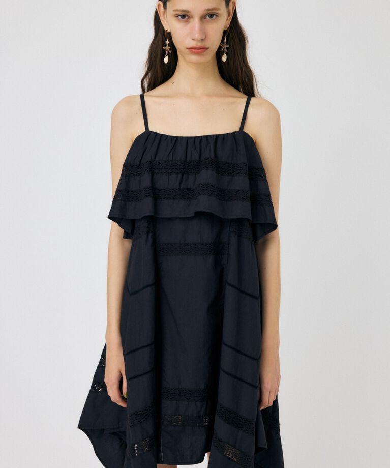 MOUSSY「RUFFLED MINI ドレス」|ワンピース|