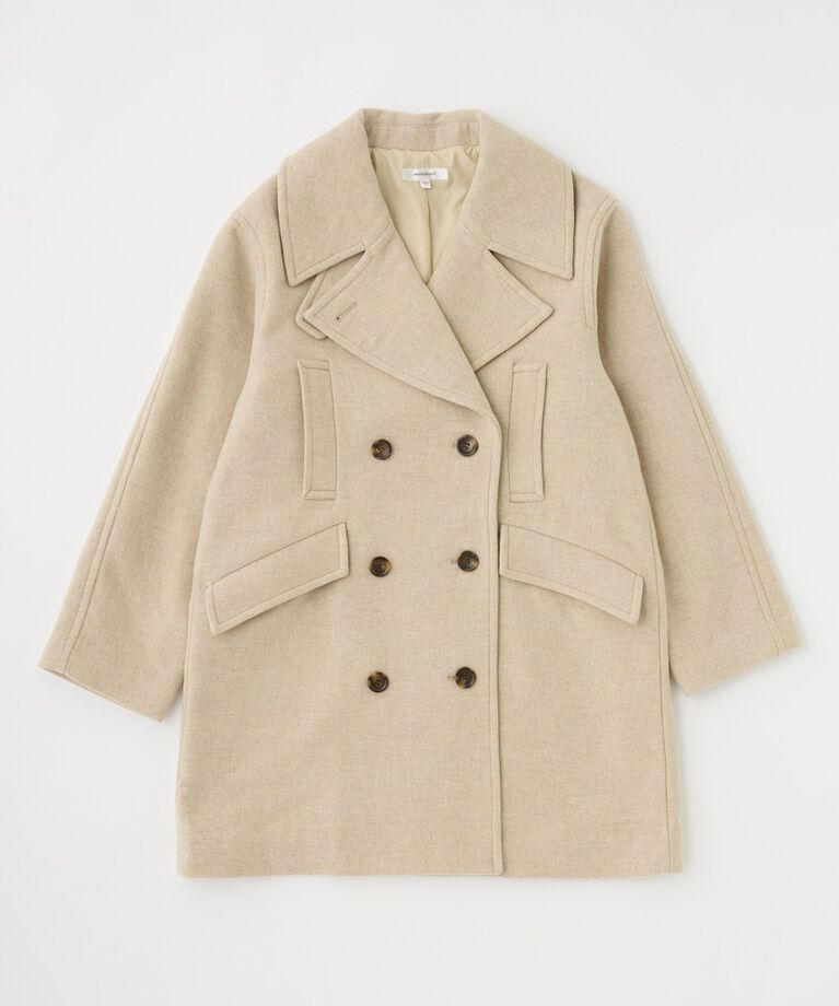 MOUSSY「DOUBLE BREASTED ミドルコート」|その他|