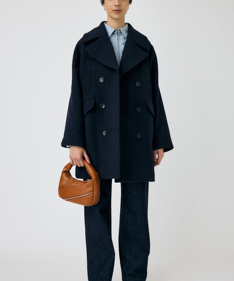 MOUSSY「DOUBLE BREASTED ミドルコート」|その他|