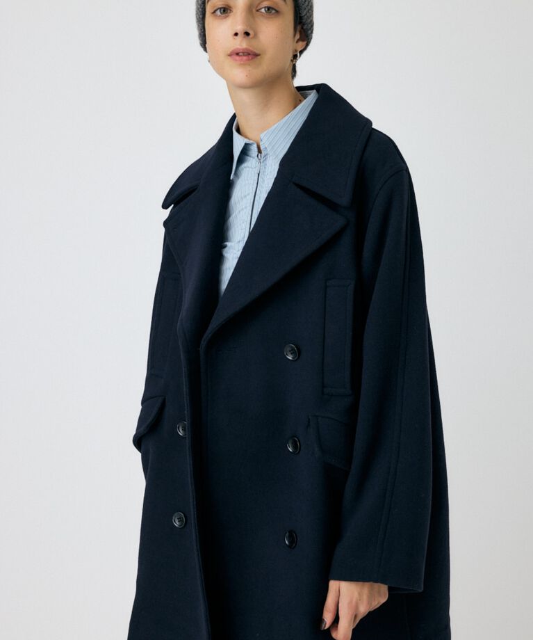 MOUSSY「DOUBLE BREASTED ミドルコート」|その他|
