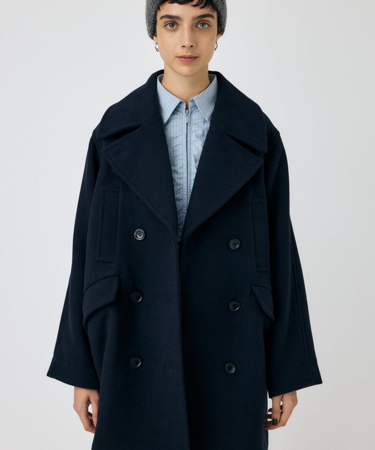 MOUSSY「DOUBLE BREASTED ミドルコート」|その他|