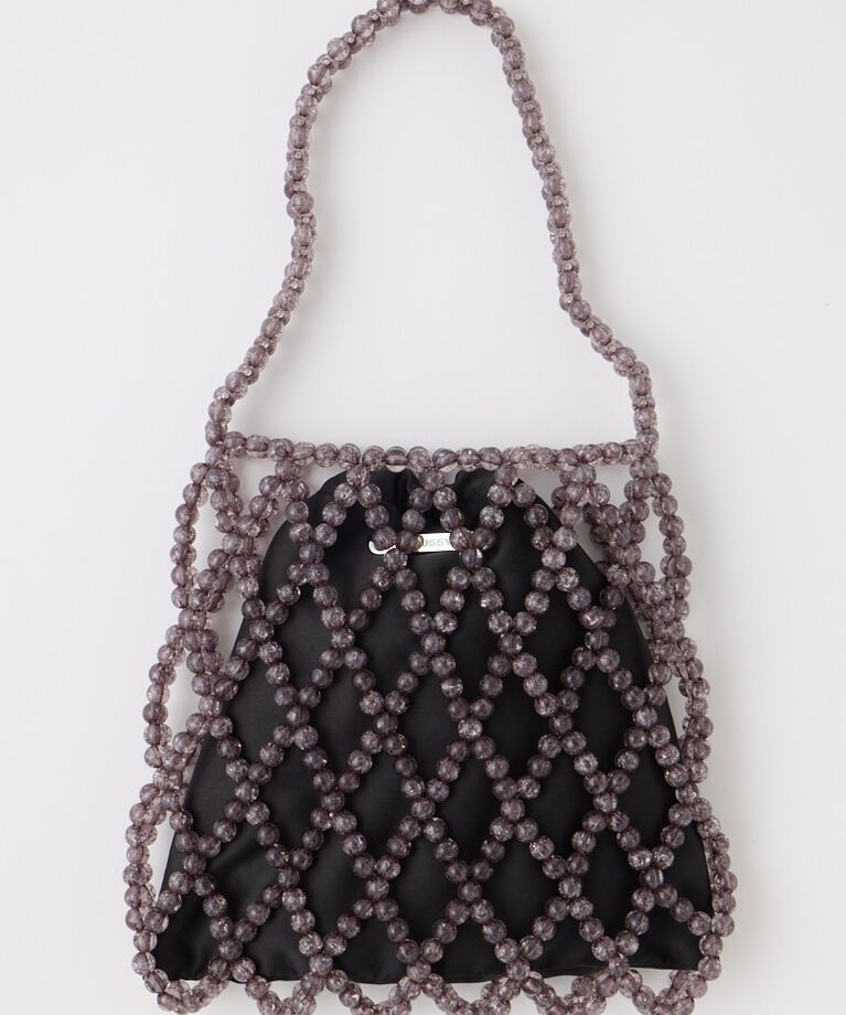 MOUSSY「TWINKLE ビーズバッグ」|その他|BLK