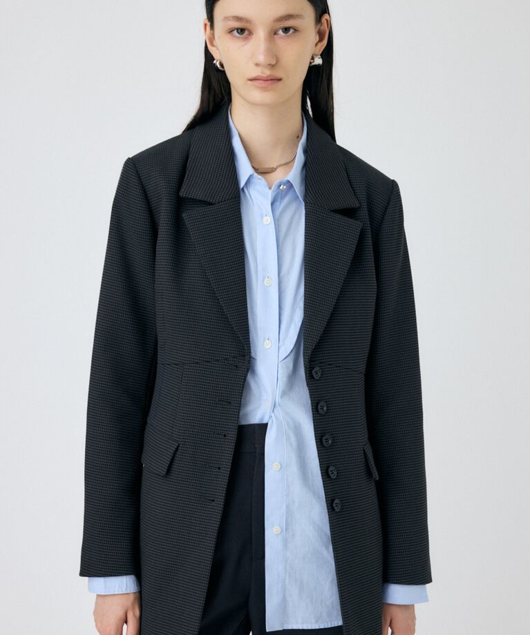 MOUSSY「WAIST TUCK ジャケット」|その他|GRY