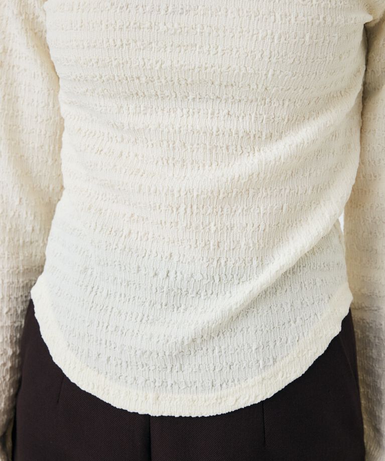 MOUSSY「SLEEVE RIBBON トップス」|Tシャツ・カットソー|